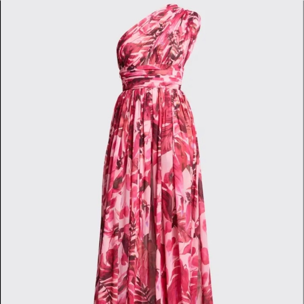 Bronx and Banco Camilla one shoulder maxi dress extra small